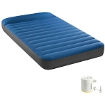 Intex 64011 Надувной матрас TruAire 99x191x22cm Голубой Blue / Black 99x191x22cm