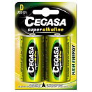 Купить Cegasa 152 1x2 Super Щелочные батареи D Зеленый Green / Yellow 7ft.ru в интернет магазине Семь Футов