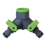 Oem marine 624002 2 Мужские розетки Женский разъем для смесителя Grey / Green 13-19 mm
