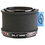 Sunset STSA1953SURF Surfcasting Катушка протектор Черный Black