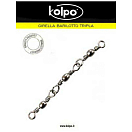 Купить Kolpo 0602003-12 Barilotto Triple Вертлюги  Grey 12 7ft.ru в интернет магазине Семь Футов