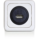Купить Kent ec068 встраиваемая USB-розетка 3A 12-5V White 12x12x10 29 mm 7ft.ru в интернет магазине Семь Футов