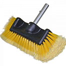 YACHTICON 09991 Щетка для деки с боковой щетиной / мягкая / желтая