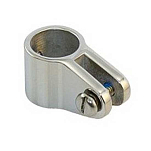 Makefast HD612 Зажим для трубок из нержавеющей стали Silver 22 mm
