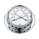 Купить Barigo 003861 Regatta 100 Термогигрометр из полированной нержавеющей стали Silver 120 x 40 mm 7ft.ru в интернет магазине Семь Футов