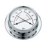 Barigo 003861 Regatta 100 Термогигрометр из полированной нержавеющей стали Silver 120 x 40 mm