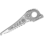 Grivel PJICE Leaf Ice For The Machine Серебристый  Silver