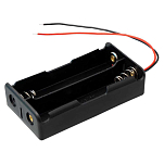 Euroconnex PP002-2 18650 Держатель Батареи 2 единицы измерения Золотистый Black