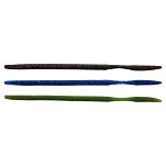 Yamamoto baits 12OKI06415 Oki Worm Floater Мягкая приманка 254 mm 6 единицы Серебристый Plum Candy
