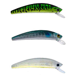 Herakles ARHKTESSW07 Minnow Teser Salt Water Slow Sinking 2.5g 50 mm Bandit
