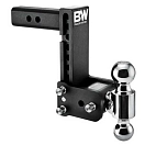 Купить Bw trailer hiyches 839-TS10040B Подцепить TS10040B Серебристый Black 2´´ 7ft.ru в интернет магазине Семь Футов
