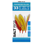 SPRO 004740-00346-00000-00 Salt 6 Рыболовное Перо Оранжевый Red Yellow 2/0 