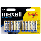 Купить Maxell GD017 10 Lr6 1.5V Щелочные батареи типа АА Бесцветный Multicolor 7ft.ru в интернет магазине Семь Футов