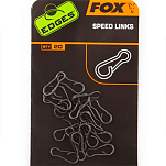 Fox international CAC532 Edges Speed Links Скрепки Для Бумаг Серебристый Black