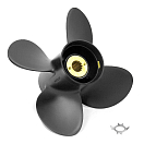 Купить Винт гребной четырёхлопастной Solas Amita 4 1313-118-09 Ø299,72мм шаг 9" правостороннее вращение из алюминия с резиновой втулкой для лодочных моторов Mercury/Mariner/Force 25-75л.с. 7ft.ru в интернет магазине Семь Футов