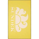 Купить Sundek AM398ATMI100-12301-U полотенце Microfibra logo Желтый Buttercup 7ft.ru в интернет магазине Семь Футов