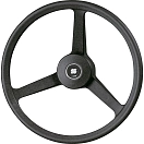 Купить Plastimo 64751 V32B Руль Серебристый  Black 335 mm 7ft.ru в интернет магазине Семь Футов