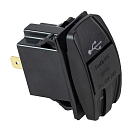 Разъем USB 5В 3.1А для установки совместно с кнопками AES11185X или AES1188X AES.Co AES1118SUL007