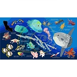 Oceanarium T03 полотенце Sunfish L Многоцветный Dark Blue / Multicolor