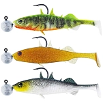 Westin P229-992-222-UNIT Мягкий приманка Stanley The Stickleback Shadtail R N R Dark Water Mix 5g 55 mm 3 Единицы 10
