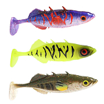 Mikado PMRFS-8-BV Real Fish Stickleback Мягкая приманка 80 mm BV