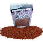 Pro elite baits F8433819 Method Feeder Криль И Тунец 600g Пеллеты Коричневый 2 mm 