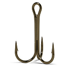 Купить VMC 31VM9649-BZ01/0A2 9649 Тройной Крючок 100 Единицы Коричневый Bronze 1/0  7ft.ru в интернет магазине Семь Футов