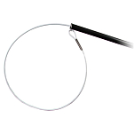 Amiaud 848250 Tuna Lasso With Aluminium Handle Белая  150 cm 