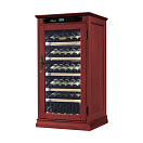 Купить Винный шкаф однозонный отдельностоящий Libhof Noblest NR-69 Red Wine 700х650х1330мм на 69 бутылок из американского дуба "красное вино" с белой подсветкой 7ft.ru в интернет магазине Семь Футов