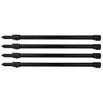 Matrix fishing GRO006 Freeflow Roller Leg Черный  Black