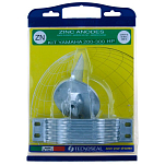 Tecnoseal TENKITYAMAHA200-300 Yamaha 200-300HP Анодный комплект Бесцветный Grey