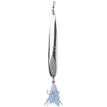 Ilba 7022535251132 Ложка-приманка Ondulante Dentex Feather 3 Silver