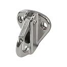 Купить Крючок с фиксатором Homer 003013 38х30мм из нержавеющей стали AISI316 литой 7ft.ru в интернет магазине Семь Футов