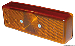 Боковой габаритный фонарь Оранжевый светоотражатель, Osculati 02.022.05