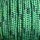 Купить Трос двойного плетения из полиэстера Benvenuti AB/05-* Ø12мм зеленый с черно-желтой сигнальной прядью 7ft.ru в интернет магазине Семь Футов