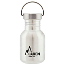 Купить Laken BSH35 Basic 350ml Крышка из нержавеющей стали Серебристый Steel 7ft.ru в интернет магазине Семь Футов