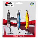Купить Abu garcia 1550268 Toby 3 Pack Джиг 90 Mm 28g Многоцветный Multicolour 7ft.ru в интернет магазине Семь Футов
