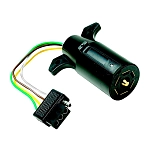 Fultyme rv 590-1000 Адаптер с 7-контактного круглого на 4-контактный плоский Зеленый Black 45.72 cm