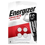 Energizer 411161 батарейка-таблетка Alkaline Speciality LR44 4 Единицы Grey