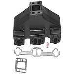 Sierra SIE18-1931-1 18-1931-1 Выпускной коллектор Volvo Penta Серебристый Black