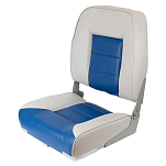 Поворотное кресло в лодку Premium High Back (Цвет-кресла-NSB Серый/Синий) 75122