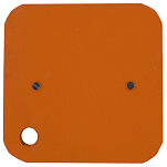 Brownell boat stands 302-OPLY Замена фанеры 12x12´´ Оранжевый Orange