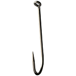 Mustad R73XAP-TX-14-25H Roar Streamer Одноглазый Крючок Без Бородки 25 единицы измерения Silver 14