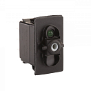 CARLINGTECH VDD1AC0C-00000-000 Переключатель ВКЛ-ВКЛ / 2-полюсный / Цвет света: Красный