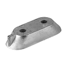 Купить Цинковый анод Tecnoseal 01123 63x25x14мм трапециевидный для двигателей Yamaha 4-15лс 7ft.ru в интернет магазине Семь Футов