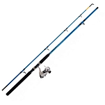 Daiwa SETSOUTENIR07-UNIT Sweepfire Boat+Q850FM Нижний отгрузочный комбо Серебристый Black / Blue 2.10 m