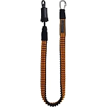 Mystic 35009.230280-955-o/s серф-лиш Kite Safety Long Black / Orange 20x6x3