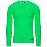 Kappa 341z15w-pm0-m/l Базовый слой с длинным рукавом Kombat Skin Bongv 9 Neon Green 30x20x5 M-L