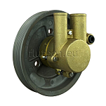 Johnson Pump 10-13569-14 Bronze Impeller Pump F6B-9, pulley mount, 25/32mm hose connections, MC97