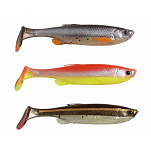 Savage gear 61819 3D Fat Minnow T-Tail 105 Mm 11g 48 Единицы Многоцветный Fluo Green / Silver